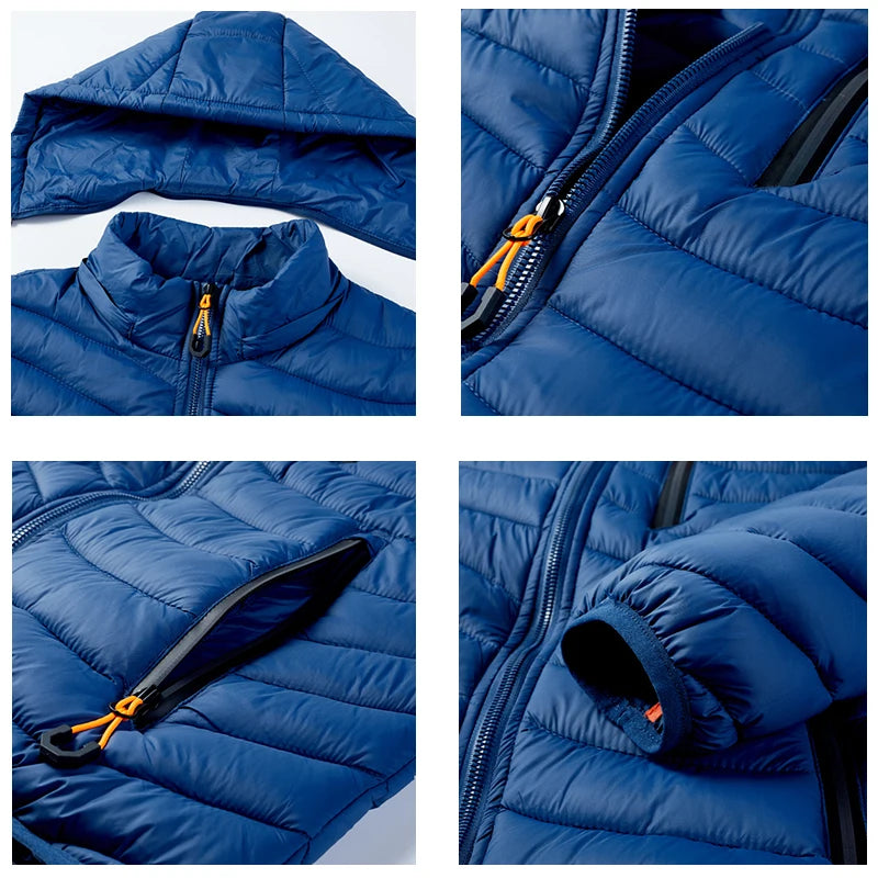 CHAIFENKO Brand Winter Warm Waterproof Casual Slim Jacket