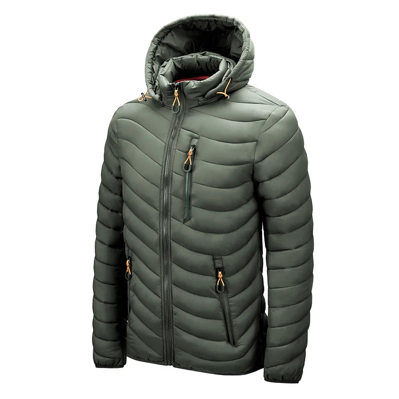 CHAIFENKO Brand Winter Warm Waterproof Casual Slim Jacket