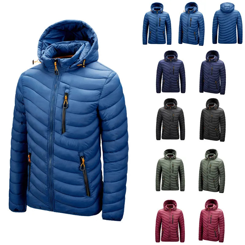 CHAIFENKO Brand Winter Warm Waterproof Casual Slim Jacket