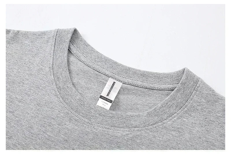 Cotton Printed T-Shirt, Soft Round Neck Tee