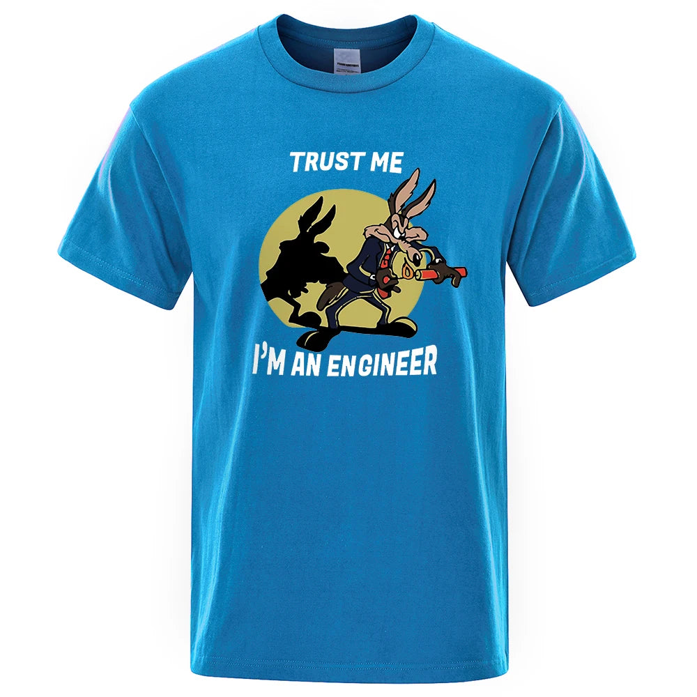 Trust Me Im An Engineer Pure Cotton Vintage T-Shirt