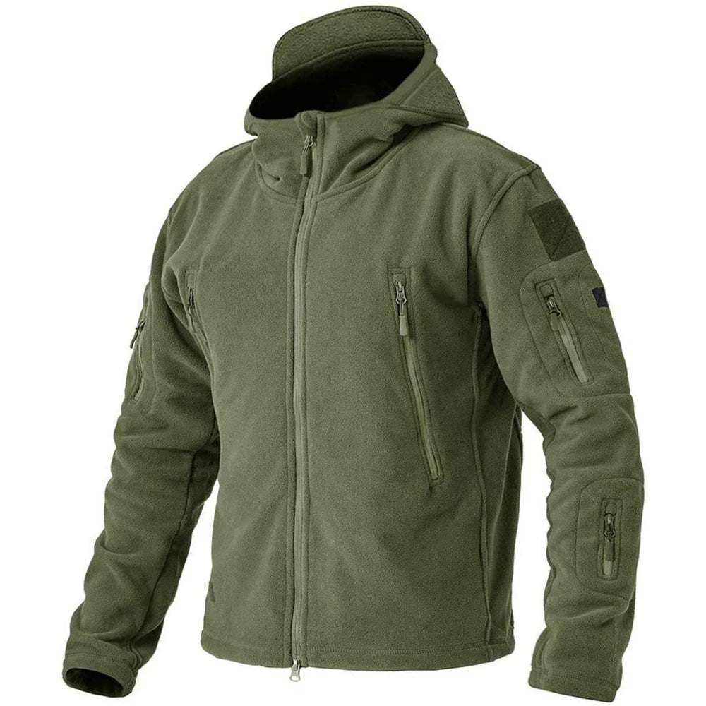 Tacvasen Coats Fleece Zip Up Jackets