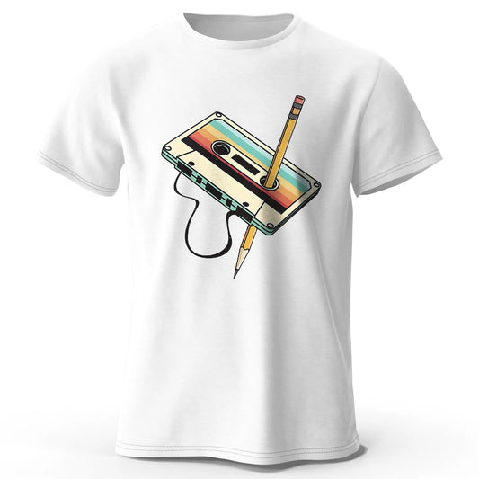Cotton Printed T-Shirt, Soft Round Neck Tee