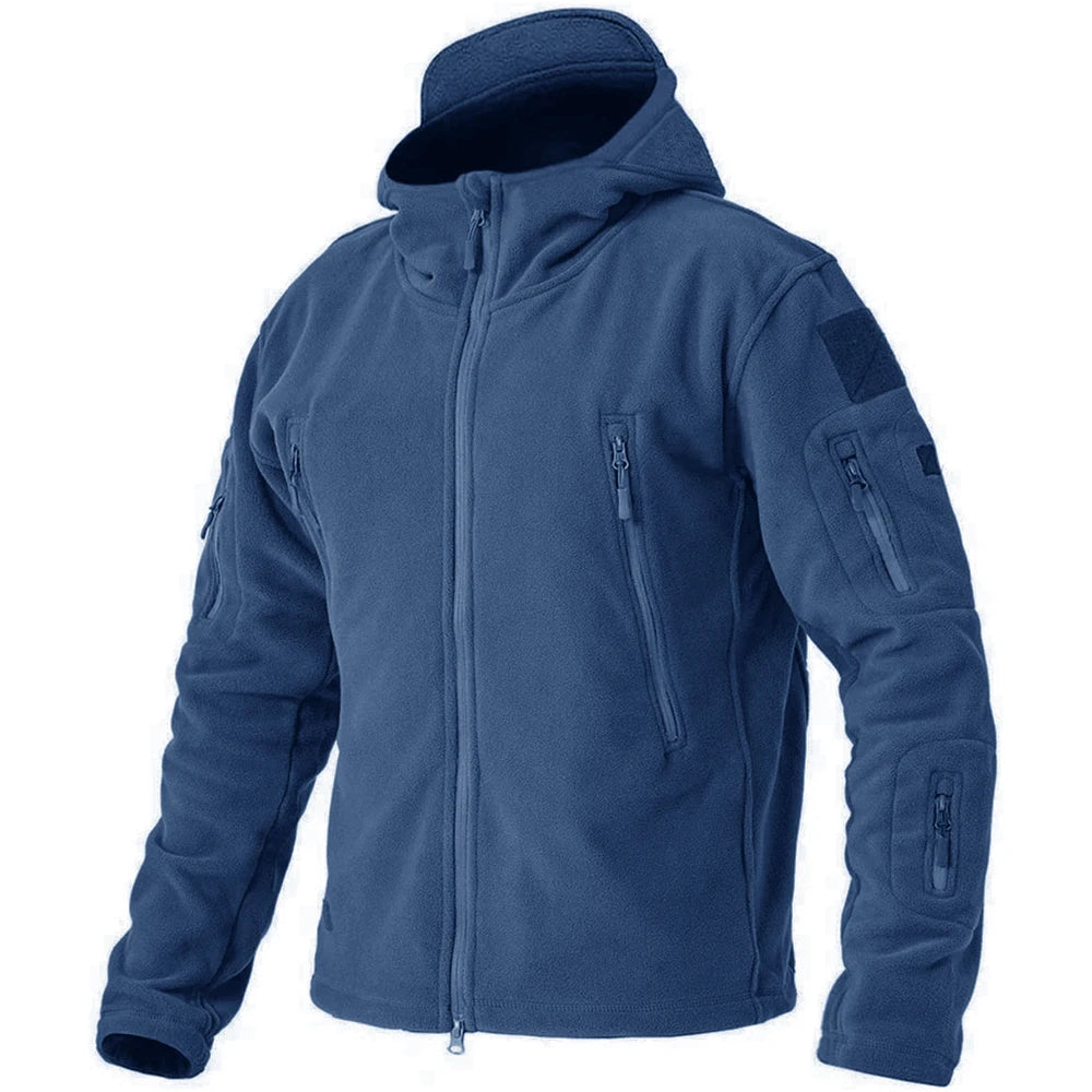 Tacvasen Coats Fleece Zip Up Jackets