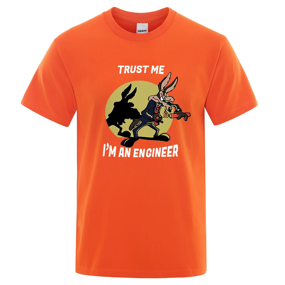 Trust Me Im An Engineer Pure Cotton Vintage T-Shirt