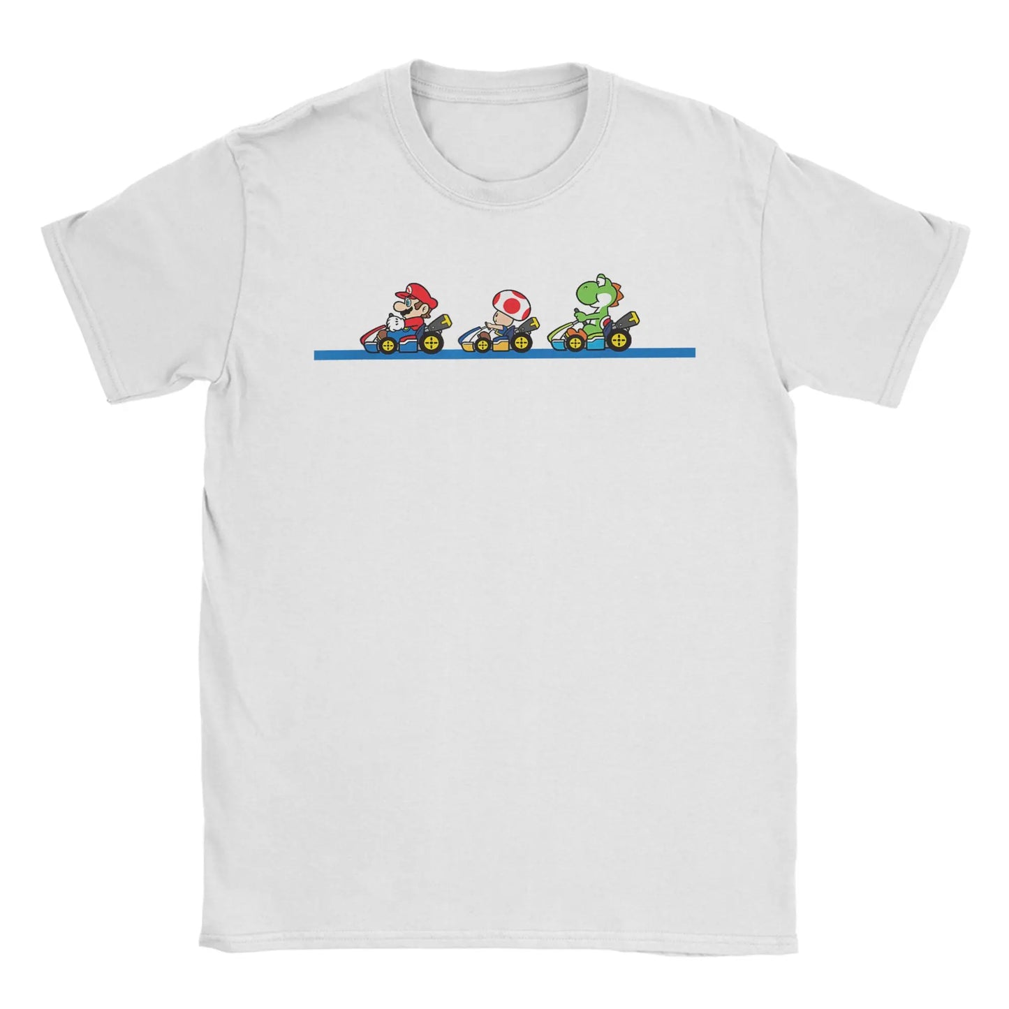 Mario's Retro Competition Series Cotton T-Shirt