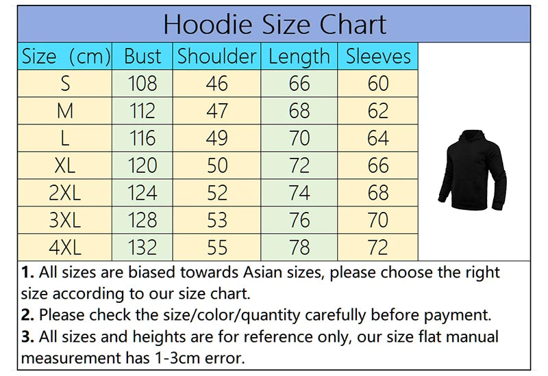 Mountain Printed Casual Hoodies