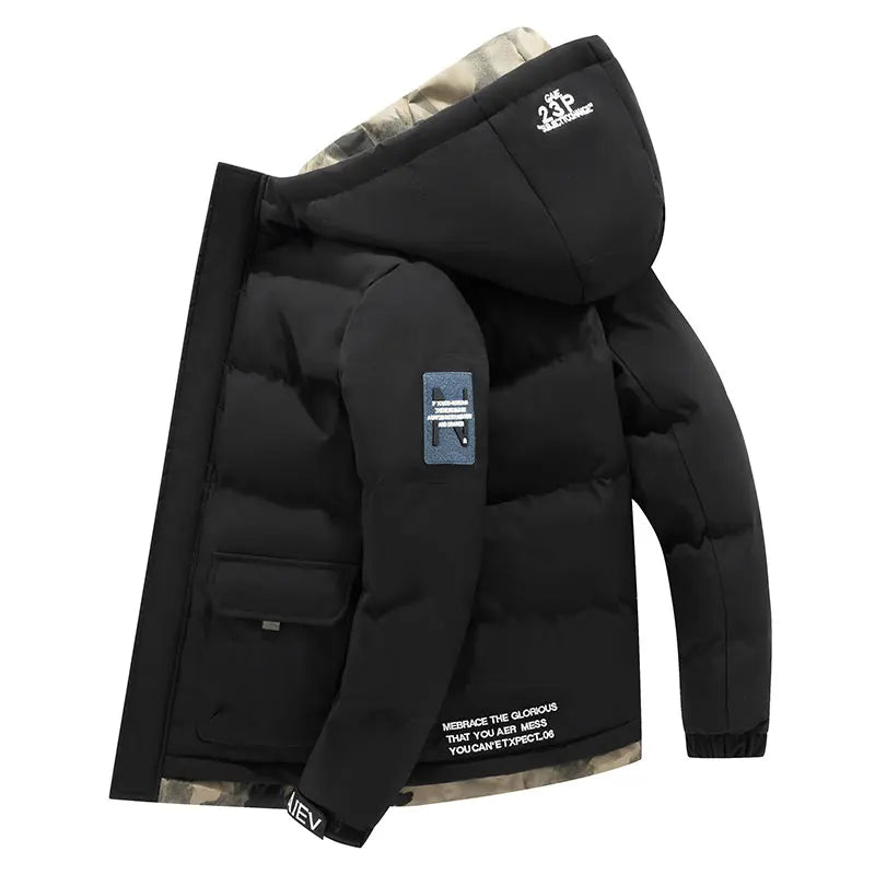 Winter Windproof Parkas Jacket Coat (M-5XL)
