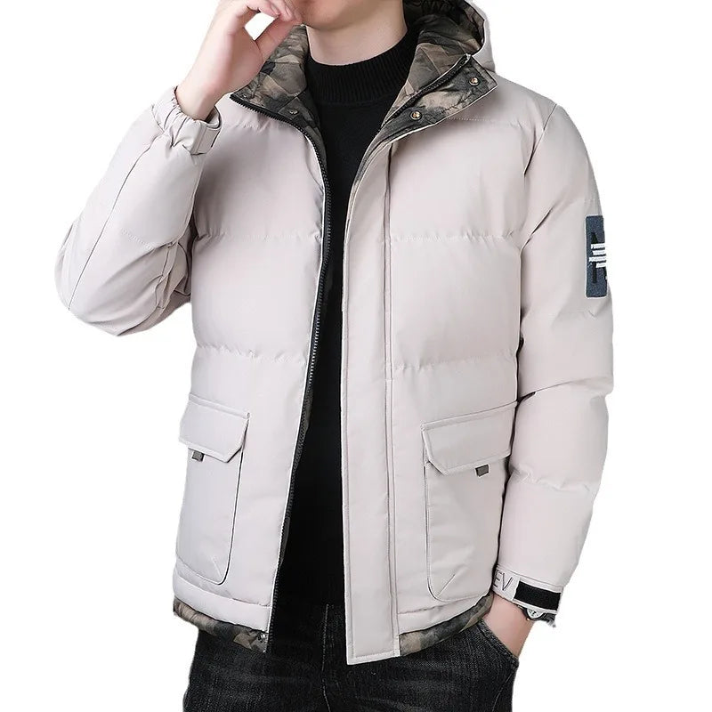 Winter Windproof Parkas Jacket Coat (M-5XL)