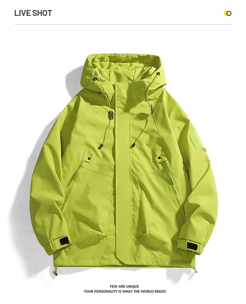 Outdoor Waterproof Jacket Windbreaker Coat