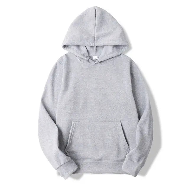 Fleece Hoodies Pull Over Hooded Sweatshirt Multi Color