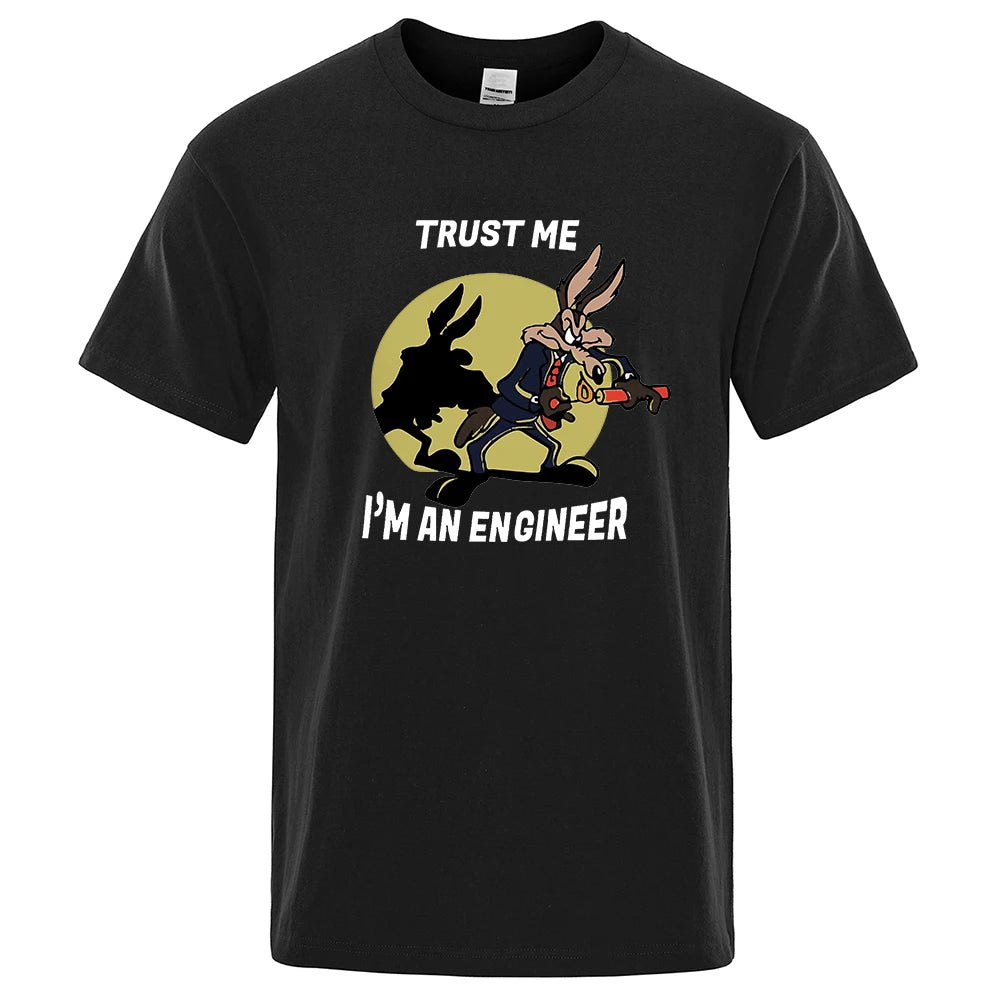 Trust Me Im An Engineer Pure Cotton Vintage T-Shirt