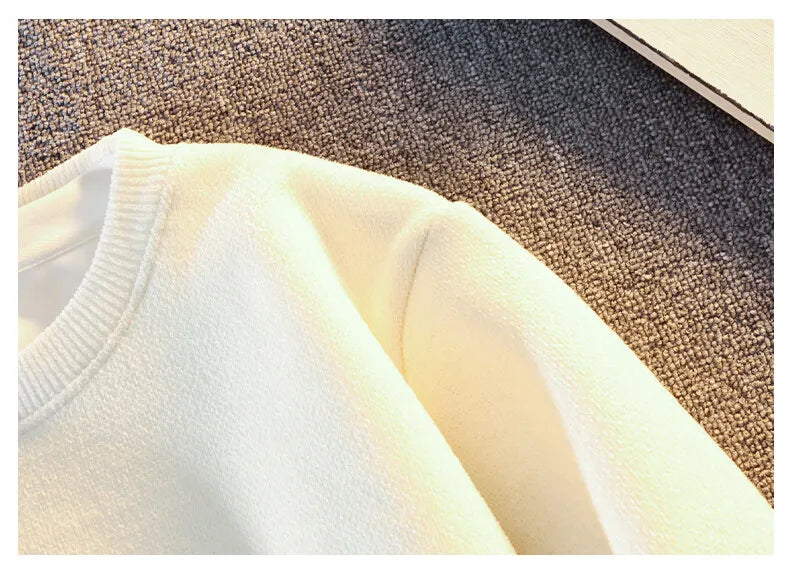 Sweater Thick Fleece Knitted Pullovers / Sweatshirt