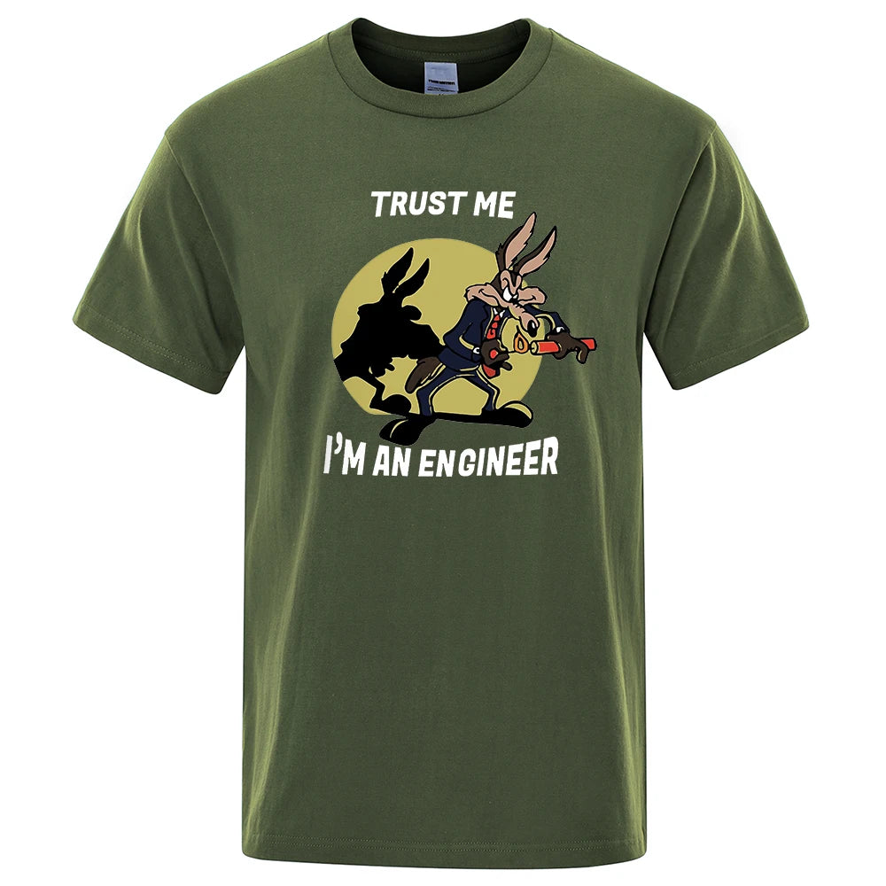 Trust Me Im An Engineer Pure Cotton Vintage T-Shirt
