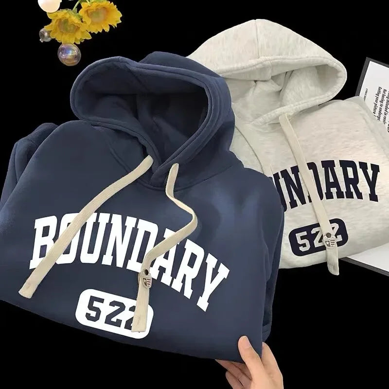 New Retro Casual High Street Hoodies Oversized