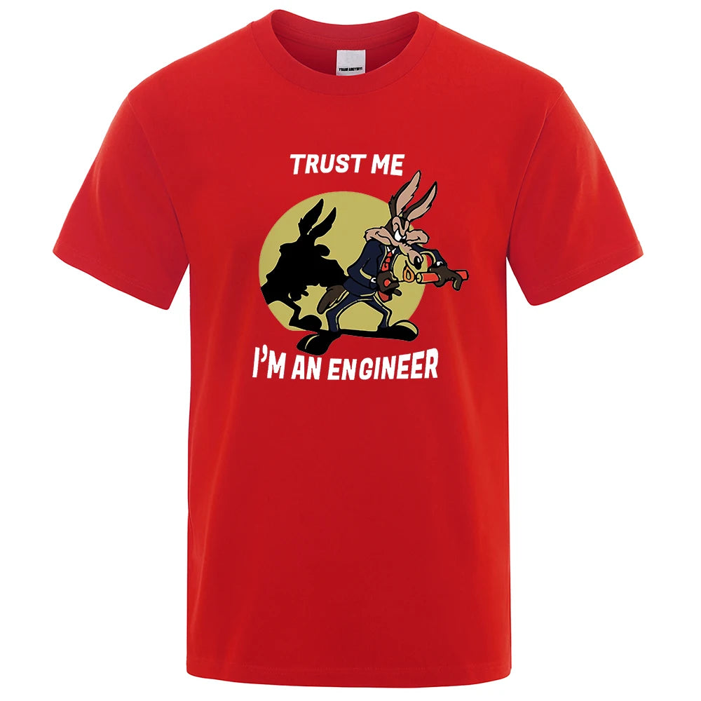 Trust Me Im An Engineer Pure Cotton Vintage T-Shirt