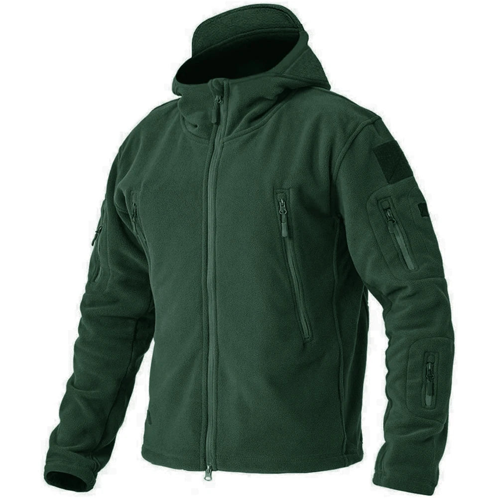 Tacvasen Coats Fleece Zip Up Jackets