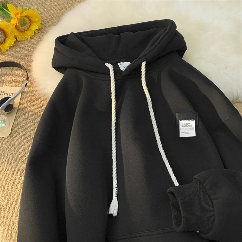 New in Solid Color Hooded Sweatshirts