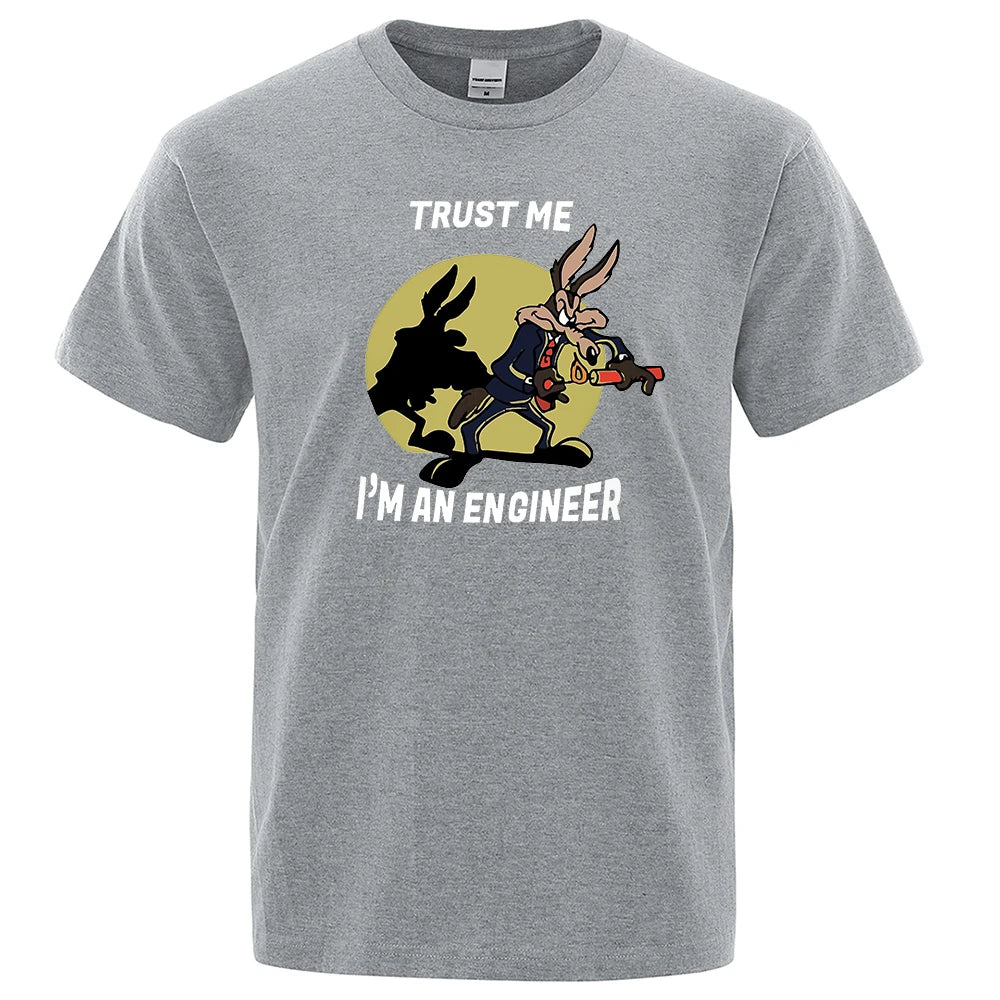 Trust Me Im An Engineer Pure Cotton Vintage T-Shirt