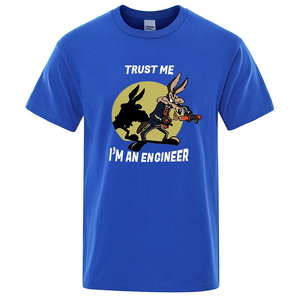 Trust Me Im An Engineer Pure Cotton Vintage T-Shirt