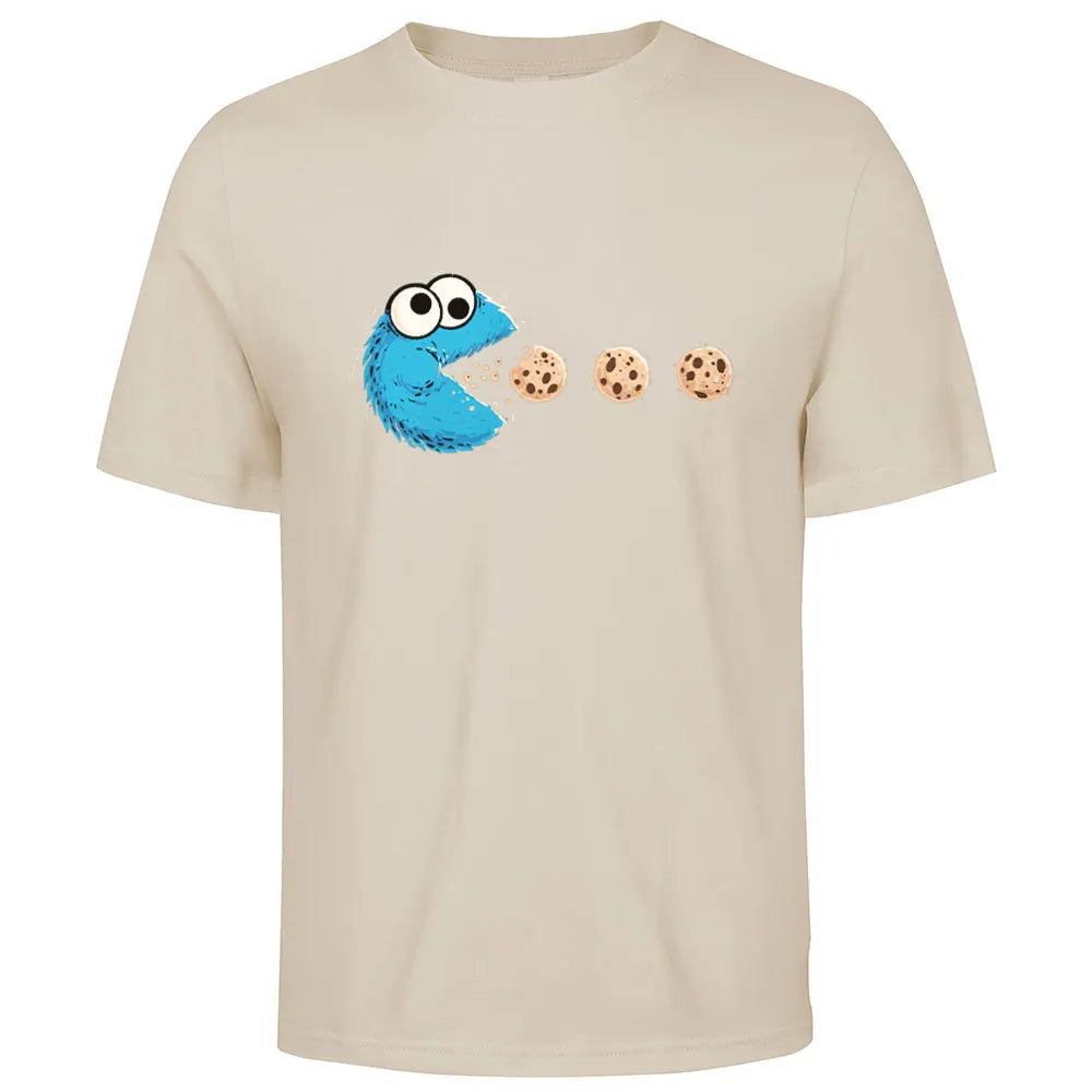 Funny NomNom-Cookie Cotton Casual T Shirt