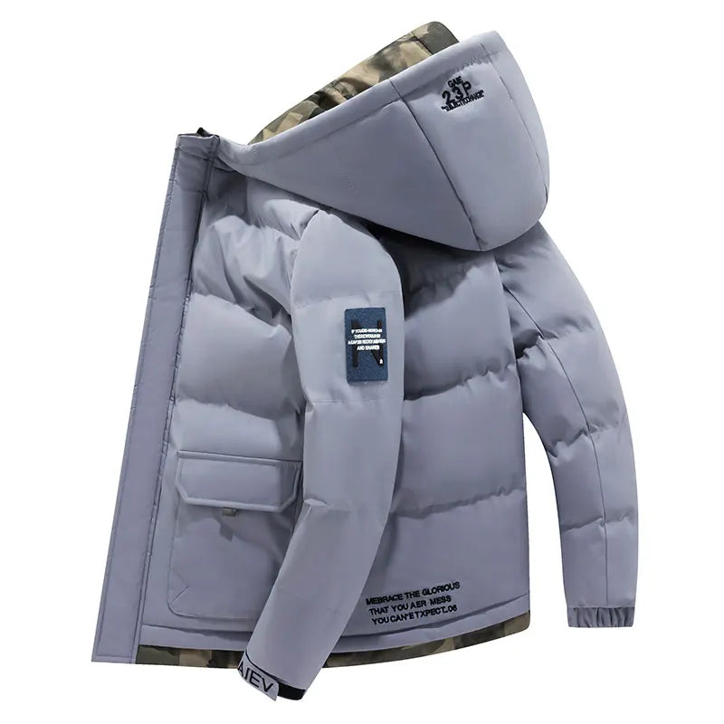 Winter Windproof Parkas Jacket Coat (M-5XL)