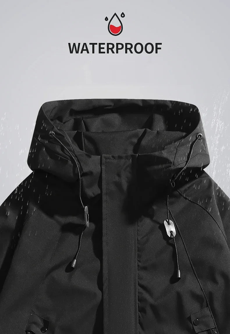 Outdoor Waterproof Jacket Windbreaker Coat