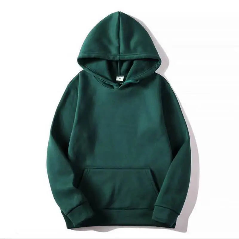 Fleece Hoodies Pull Over Hooded Sweatshirt Multi Color