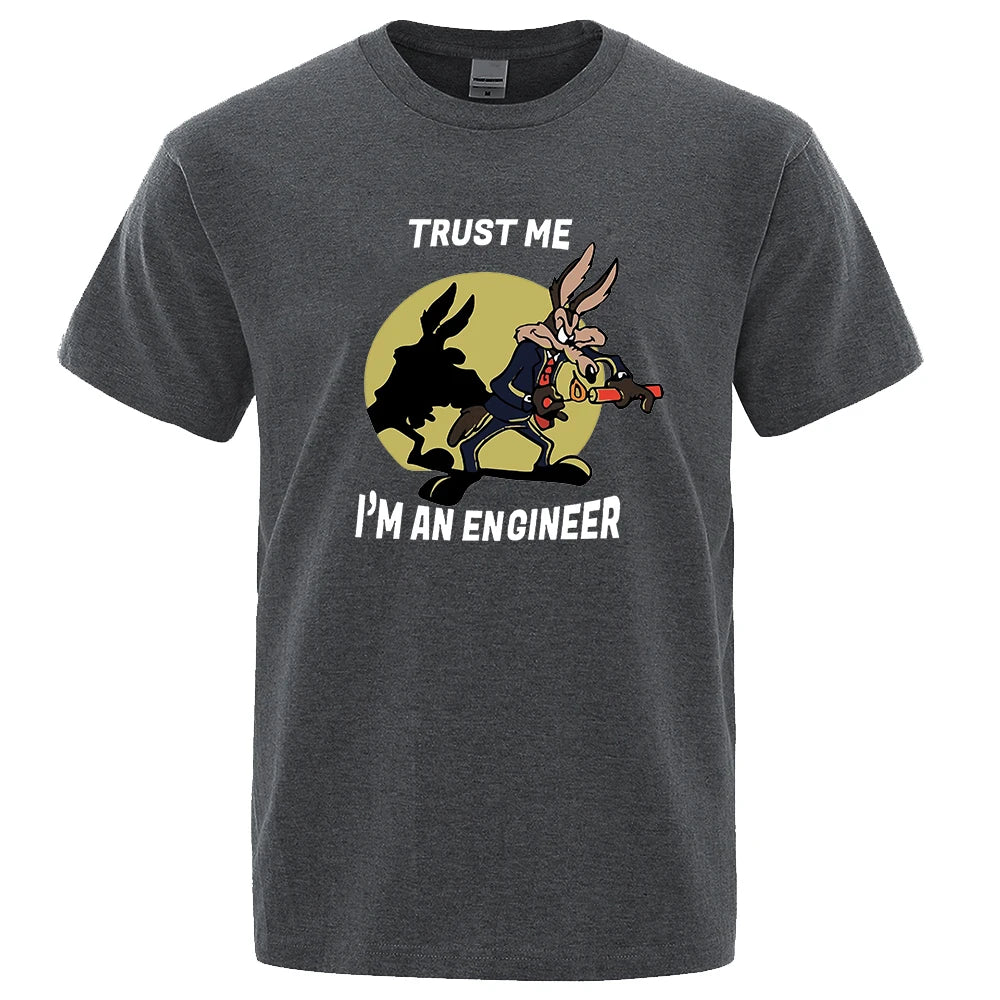 Trust Me Im An Engineer Pure Cotton Vintage T-Shirt