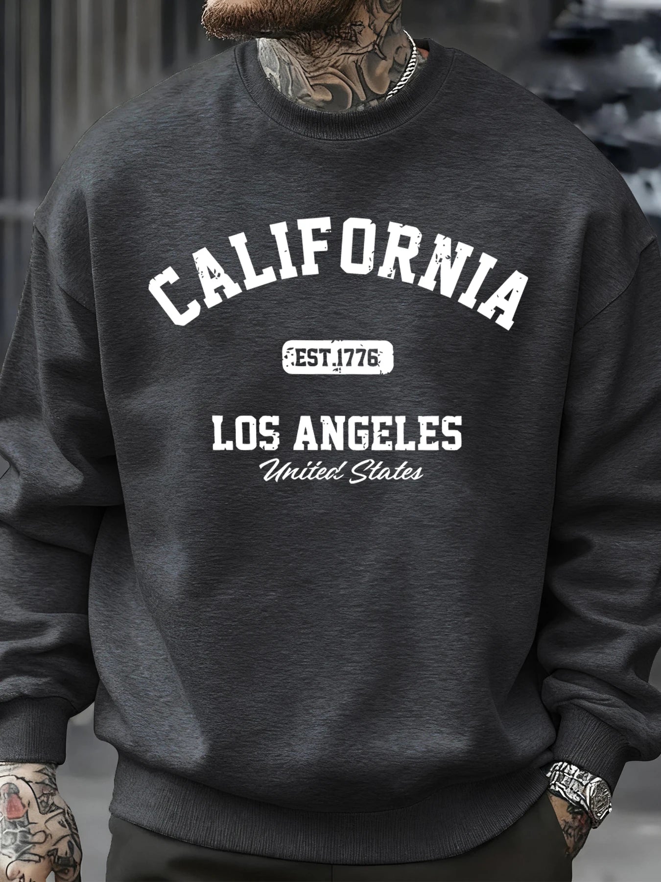 California Los Angeles Oversize Sweatshirt