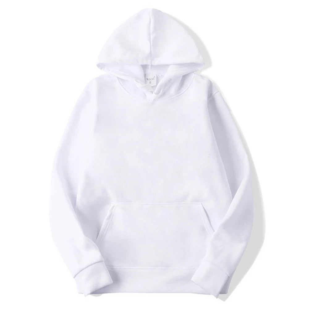 Fleece Hoodies Pull Over Hooded Sweatshirt Multi Color