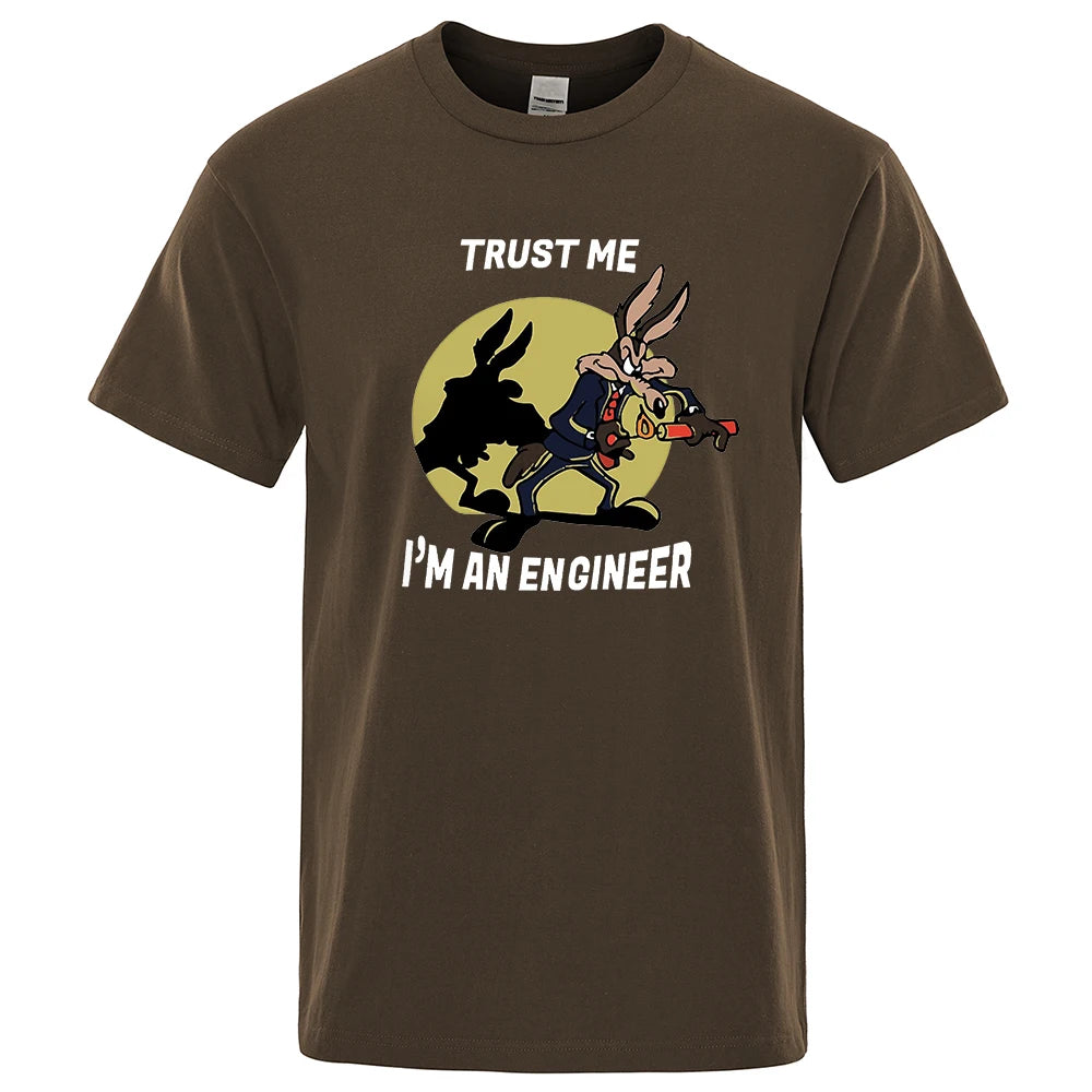Trust Me Im An Engineer Pure Cotton Vintage T-Shirt