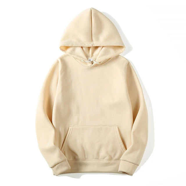 Fleece Hoodies Pull Over Hooded Sweatshirt Multi Color