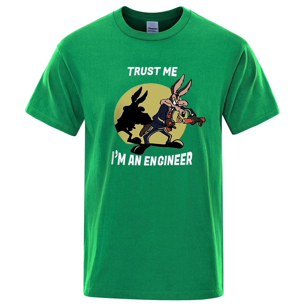 Trust Me Im An Engineer Pure Cotton Vintage T-Shirt