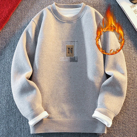Sweater Thick Fleece Knitted Pullovers / Sweatshirt