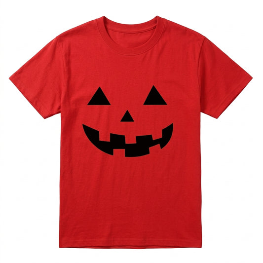 Pumpkin Faces Halloween T-shirts