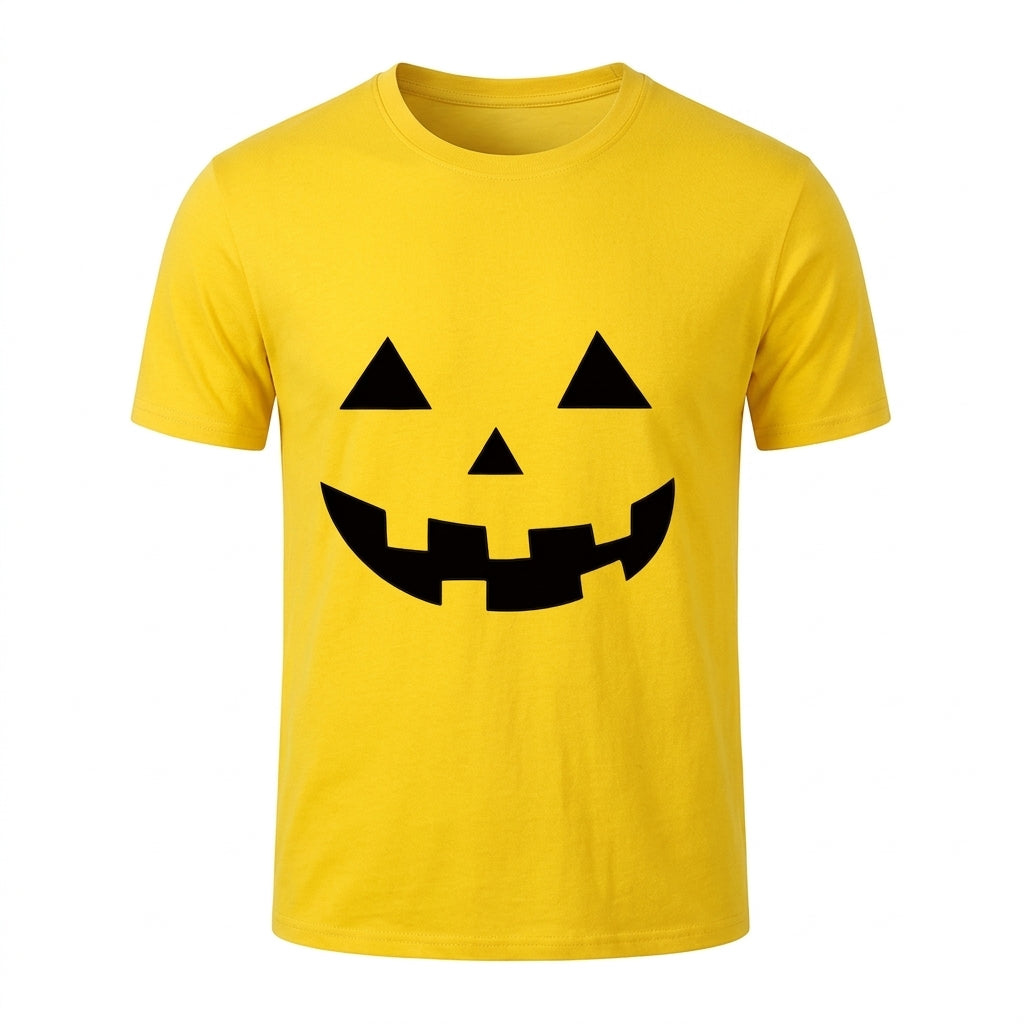 Pumpkin Faces Halloween T-shirts