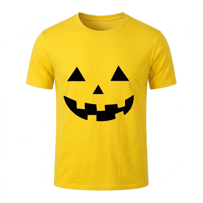 Pumpkin Faces Halloween T-shirts