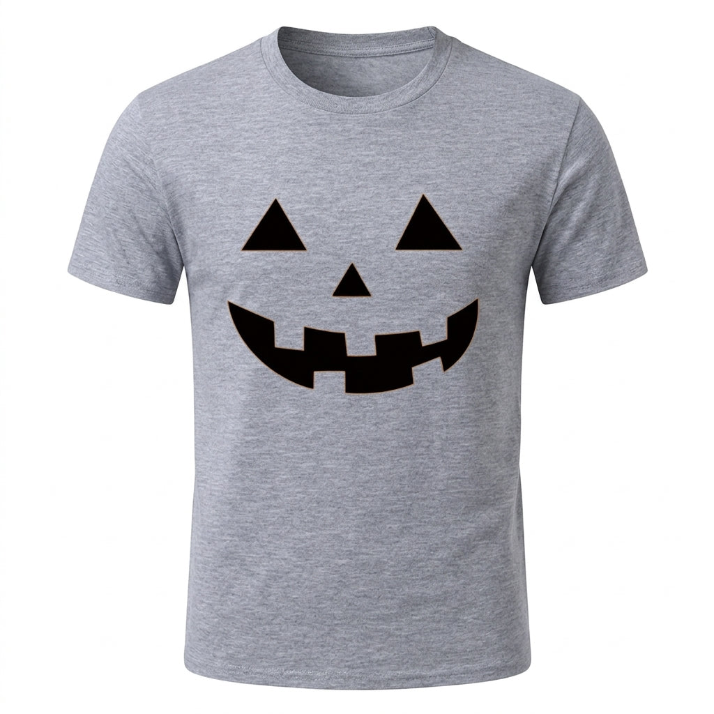 Pumpkin Faces Halloween T-shirts