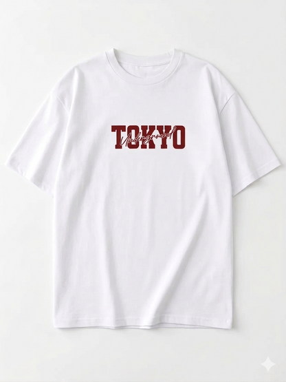 Tokyo Racing Car Graphic Loose T Shirt