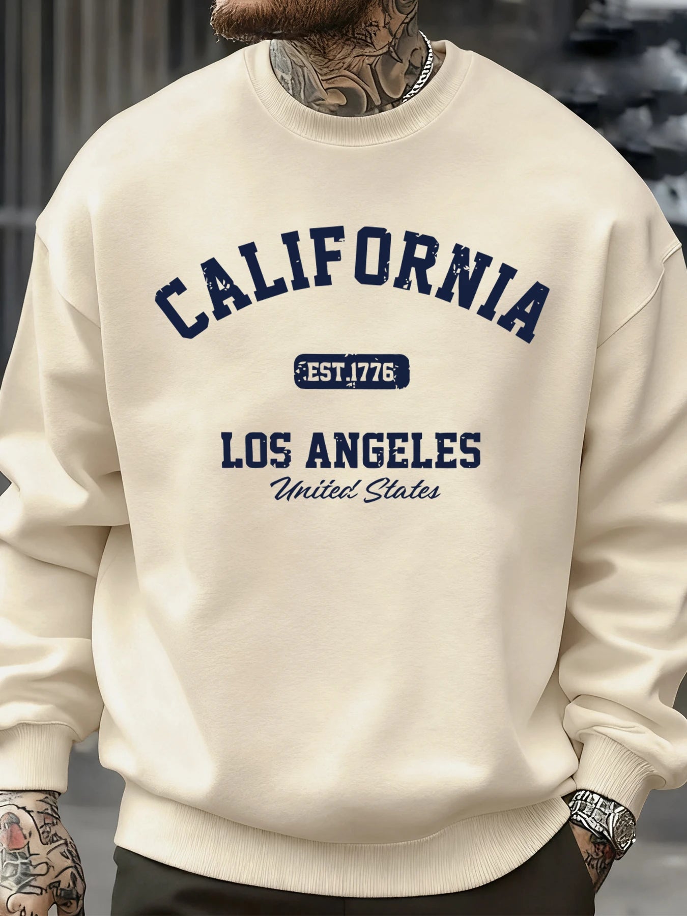 California Los Angeles Oversize Sweatshirt