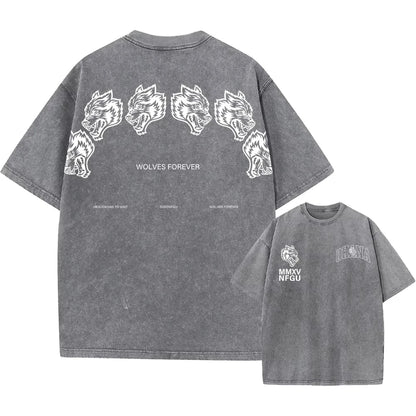 Harajuku Casual Cotton Vintage Punk T Shirt