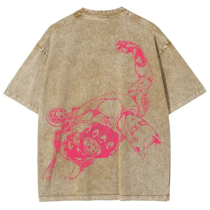 Kira Yoshikage Killer Queen Anime Cotton T Shirt