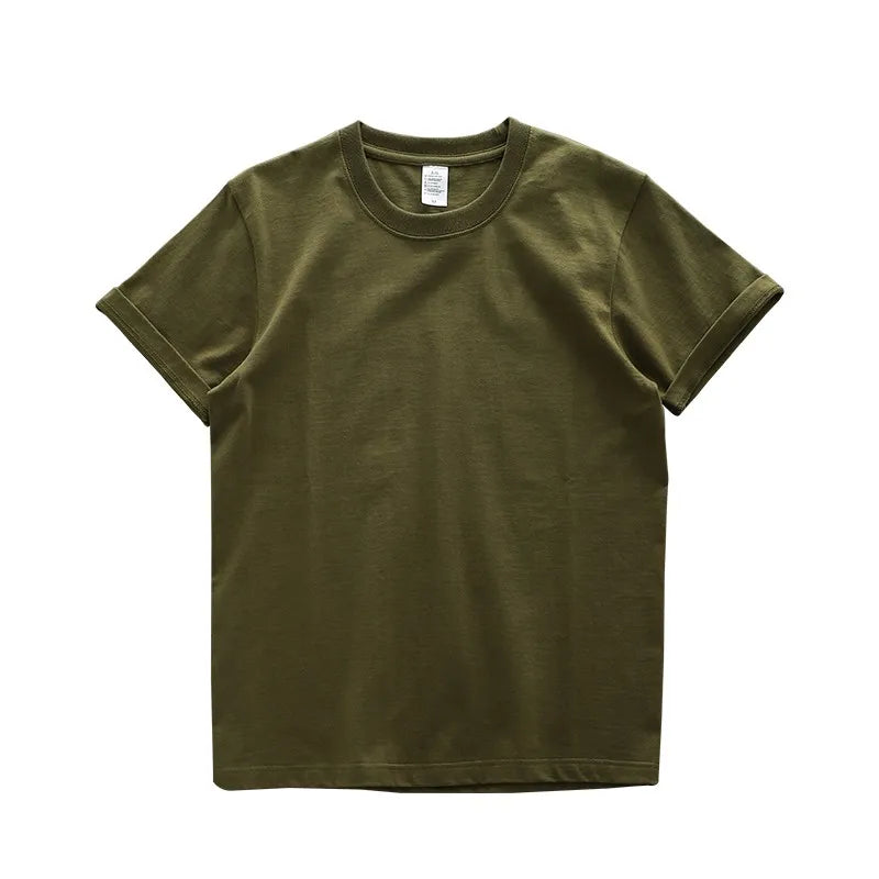 Dukeen 280g Oversized Heavyweight Cotton Solid Color T Shirt