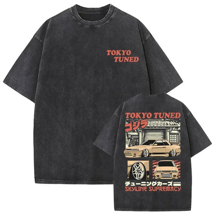 Anime Initial D Fujiwara Takumi Casual Oversized T-shirts