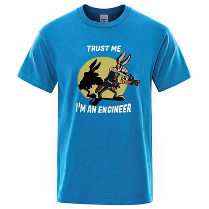 Trust Me Im An Engineer Pure Cotton Vintage T-Shirt