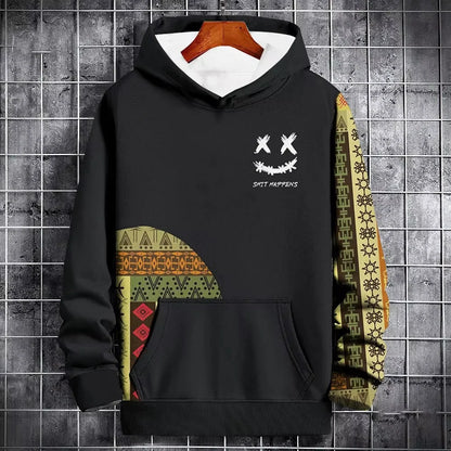 3D Nation Style Hoodies, Paisley Print Pullover