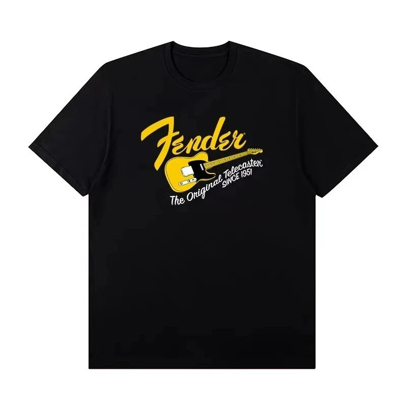 Jimi Hendrix Fender Electric Guitar T-Shirt