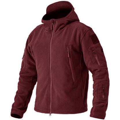 Tacvasen Coats Fleece Zip Up Jackets