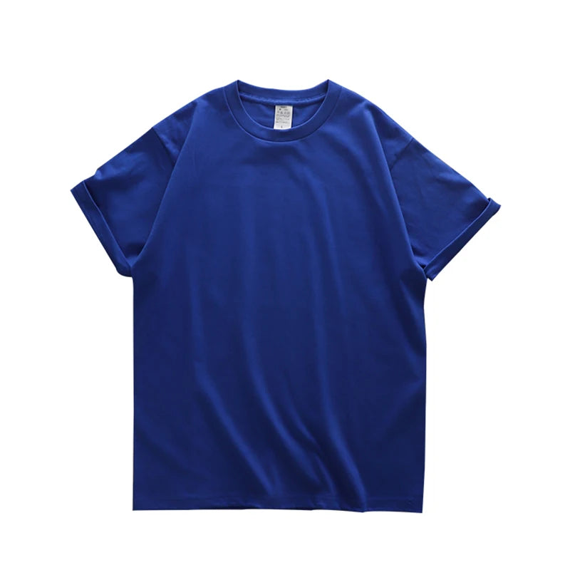 Dukeen 280g Oversized Heavyweight Cotton Solid Color T Shirt